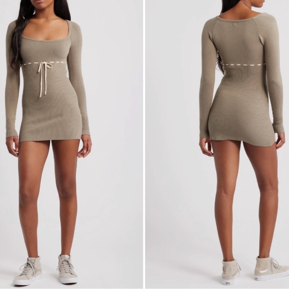 NWT BDG Urban Outfitters Long Sleeve Sweater Minidress